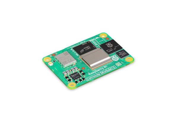 Raspberry Pi Compute Module 5 4GB Lite (microSD on carrier) Kablosuz – CM5104000