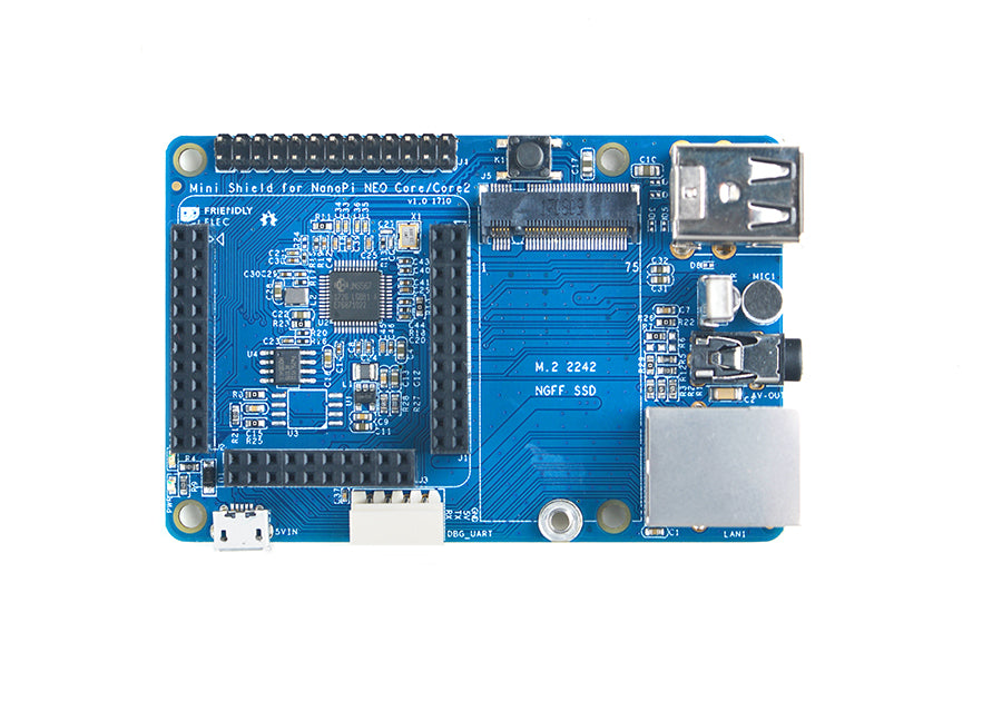 FriendlyElec Mini Shield – NanoPi NEO Core/Core2 için Mini Shield