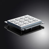 D-8208J-1-Backlight IP65 12 tuşlu aydınlatmalı metal nümerik tuş takımı