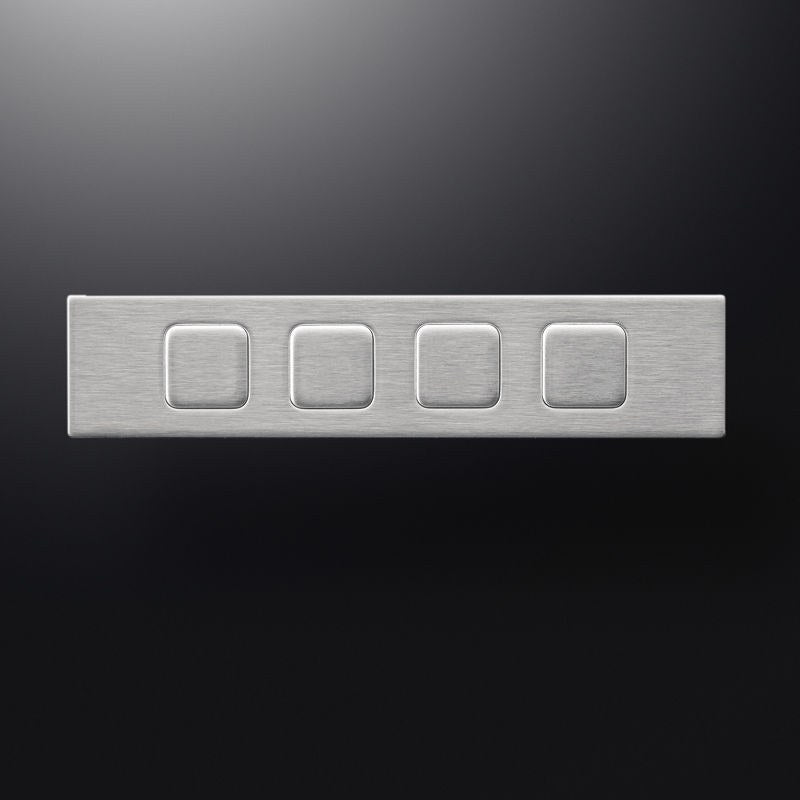 D-8501 IP65 4 tuşlu metal fonksiyon tuş takımı