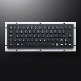 D-8601B IP65 65 tuşlu vandal dayanımlı paslanmaz çelik endüstriyel metal klavye
