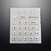 D-8223-1 IP65 26 tuşlu metal nümerik tuş takımı