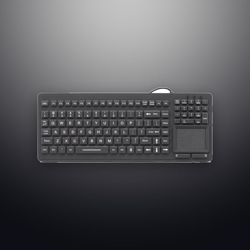 IP68 silikon touchpad metal nümerik tuş takımı