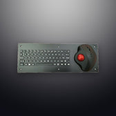 D-8675-5 67 tuşlu trackball'lu metal klavye