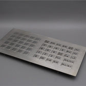 D-8918 IP65 53 tuşlu metal nümerik tuş takımı