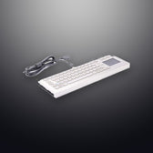D-8635T DESK IP65 3 tuşlu touchpad'li metal klavye