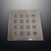 D-8972 IP65 16 tuşlu metal nümerik tuş takımı