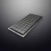 D-8933 IP65 40 tuşlu aydınlatmalı paslanmaz çelik metal nümerik tuş takımı