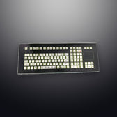 D-1605C IP68 109 tuşlu touchpad silikon endüstriyel klavye