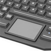 D-6209 IP66 89 tuşlu silikon touchpad endüstriyel klavye