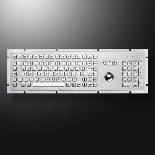 D-8605 IP65 103 tuşlu trackball metal nümerik tuş takımı