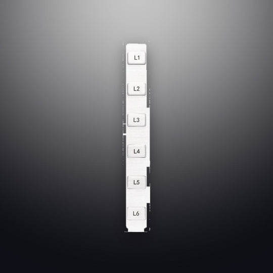 D-8517-6Key IP54 6 tuşlu metal fonksiyon tuş takımı