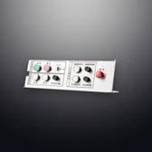 aydınlatmalı endüstriyel metal klavye