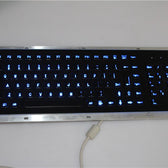 D-8625B Backlight IP65 103 tuşlu aydınlatmalı metal nümerik tuş takımı