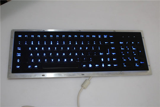 D-8625B Backlight IP65 103 tuşlu aydınlatmalı metal nümerik tuş takımı