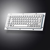 D-8656 IP65 65 tuşlu paslanmaz çelik endüstriyel metal klavye