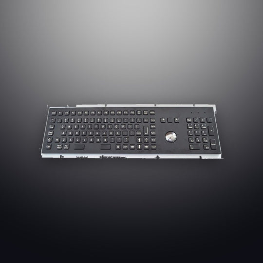 D-8605B IP65 3 tuşlu trackball metal fonksiyon tuş takımı
