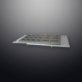 D-8206 IP65 18 tuşlu vandal dayanımlı paslanmaz çelik metal nümerik tuş takımı