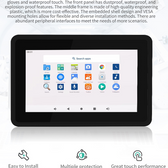 7 İnç A133P Android Endüstriyel HMI Panel PC – IPS LCD, Dayanıklı ABS Gövde