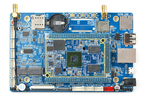 FriendlyElec Octa-Core 64-bit Hepsi Bir Arada Android Sistemi– 9" LCD ve Kapasitif Dokunmatik Ekran