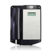 Explosion-proof telephone with LCD