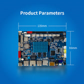 10.1 İnç RK3288 İşlemcili Open Frame Android Panel PC – IPS Dokunmatik, RS232/RS485, Ethernet, HDMI (K3 Serisi)