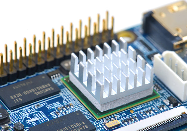 FriendlyElec NanoPi M1 Plus/DUO2– Pure Aluminum Heat Sink ile 3M Termal Macun