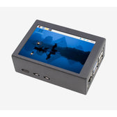 Raspberry Pi 5 3,5 inç TFT Dokunmatik LCD Ekran Kiti — Alüminyum Kasa + Soğutucu
