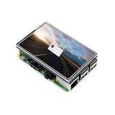 Raspberry Pi 4B 3,5 inç LCD Dokunmatik Ekranlı ABS Kasa — Pi 4B Özel