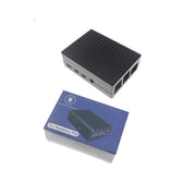Raspberry Pi 4B Alüminyum Soğutma Kasa — Metal Koruma, Koyu Gri