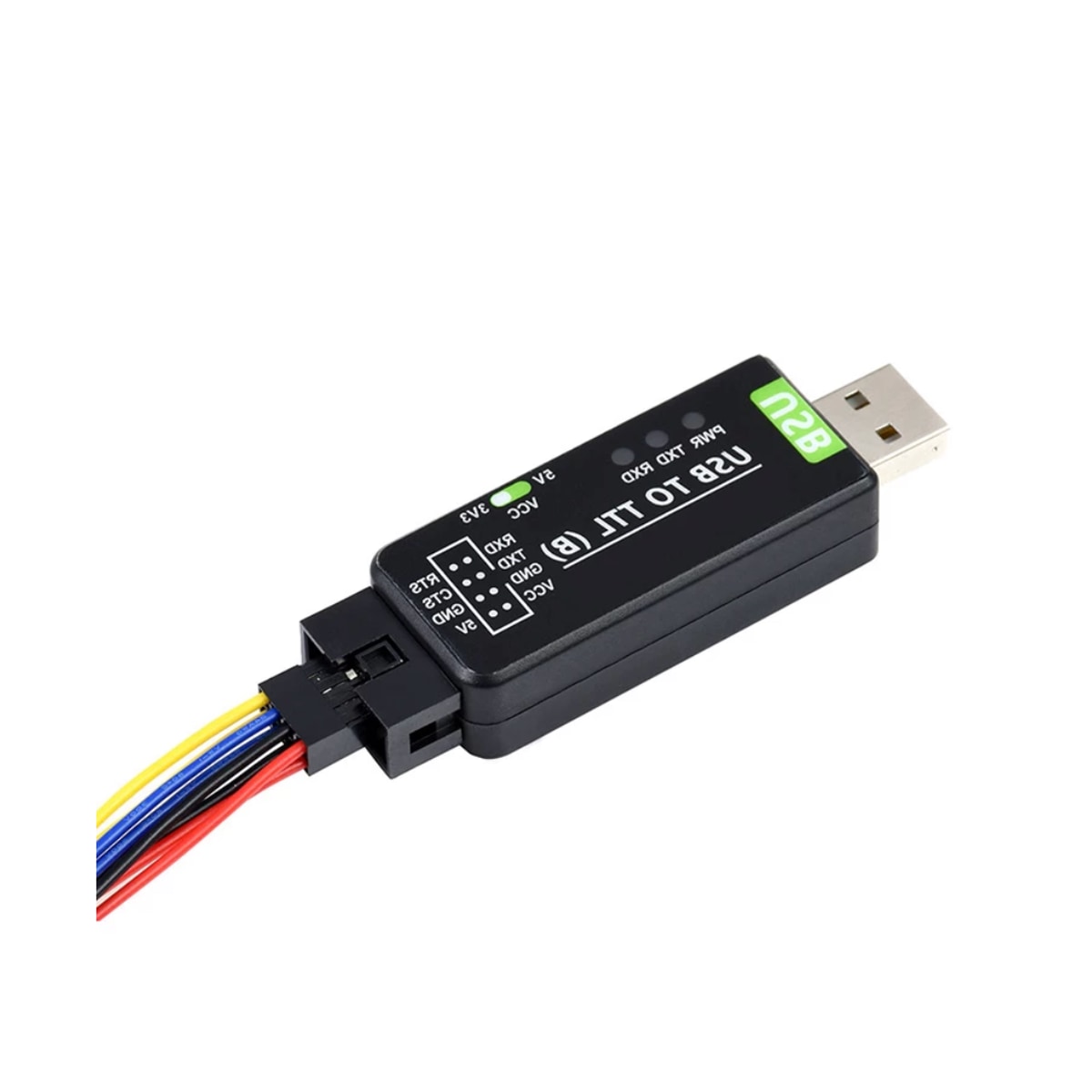 CH343G Endüstriyel USB-TTL UART Dönüştürücü Modül — Pi ve MCU uyumlu