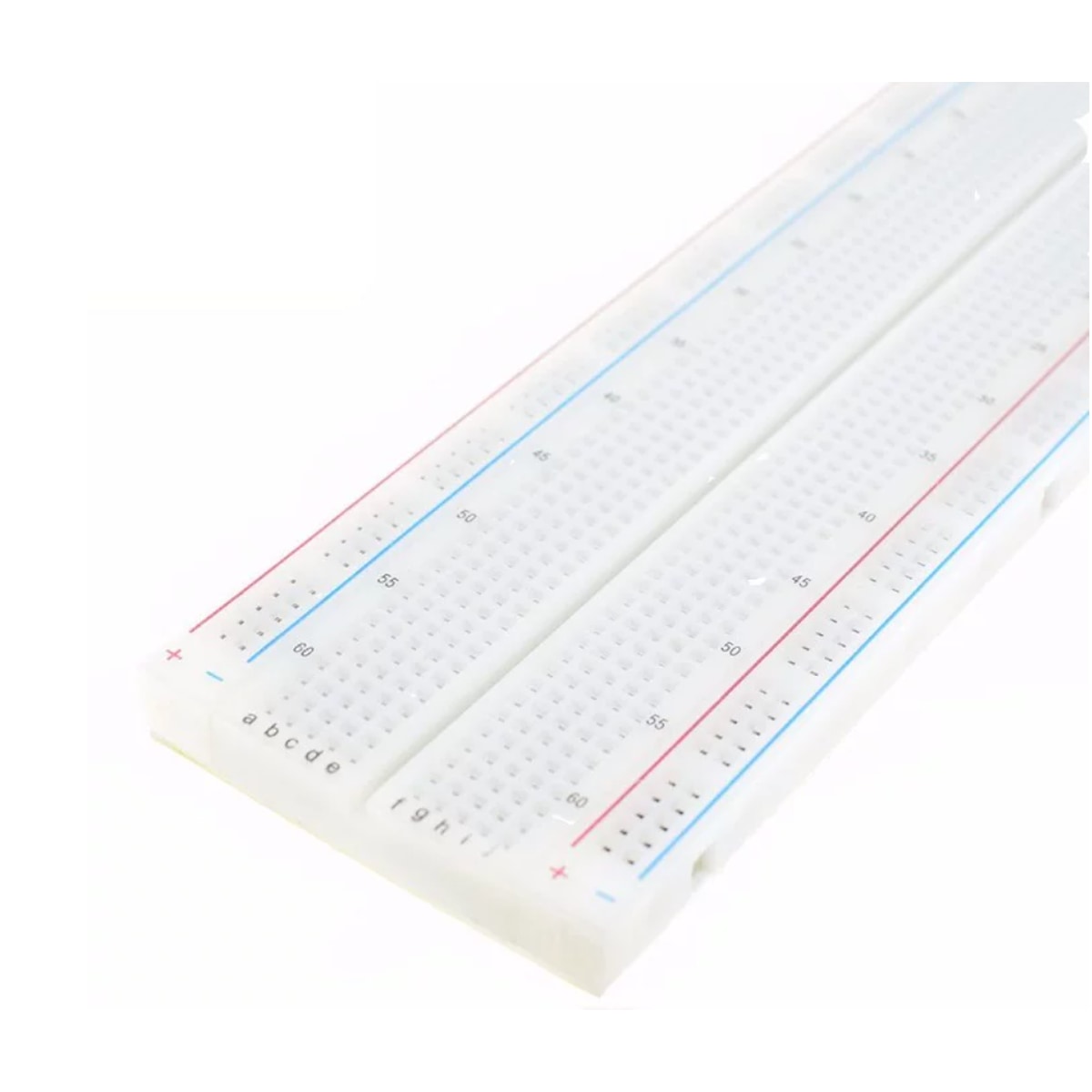 MB-102 830 Delikli Lehimless Breadboard — 165×55 mm