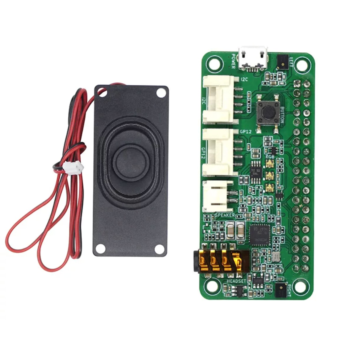 Raspberry Pi ReSpeaker 2-Mikrofon Ses Tanıma Genişletme Kartı