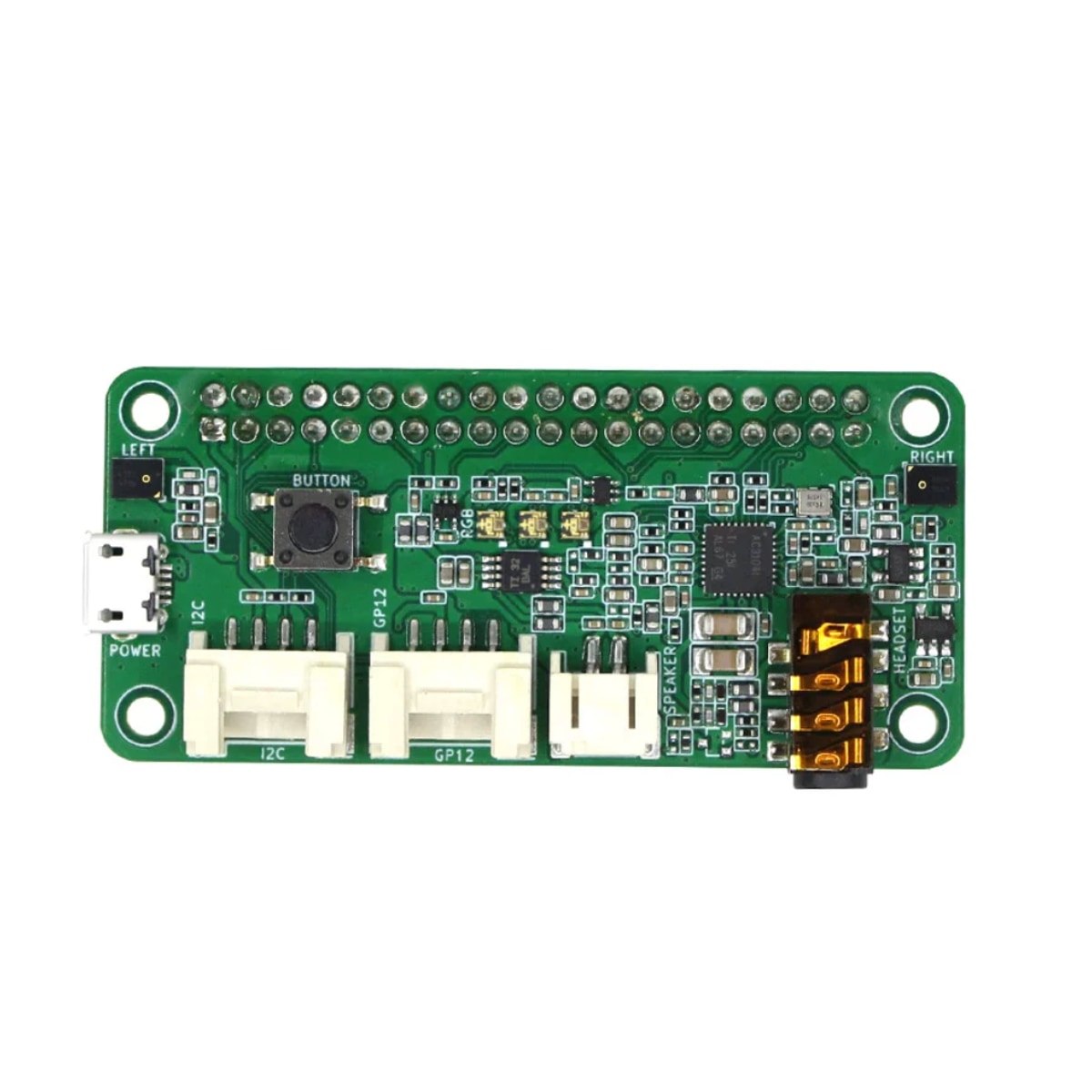 Raspberry Pi ReSpeaker 2-Mikrofon Ses Tanıma Genişletme Kartı