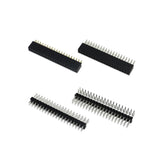 Raspberry Pi Zero W 40 Pin GPIO Header Seti — Düz ve Eğik Pin