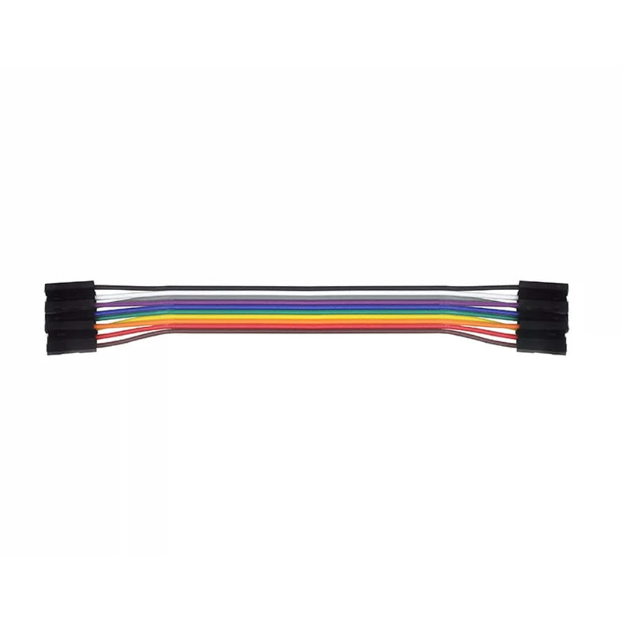 Dupont Jumper Kablo 10 Pin Dişi-Dişi 30 cm — 10'lu Set