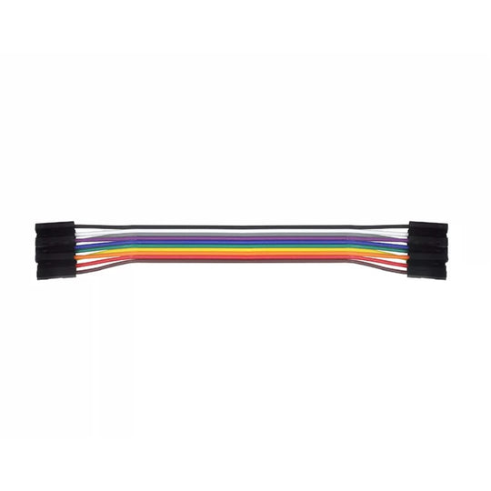 Dupont Jumper Kablo 10 Pin Dişi-Dişi 30 cm — 10'lu Set