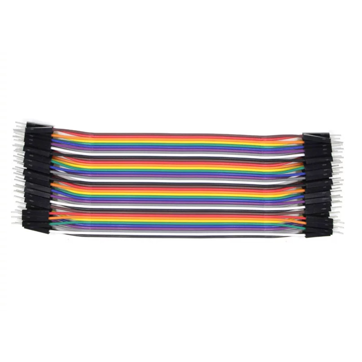 Dupont Jumper Kablo 40 Pin Erkek-Erkek 30 cm — 40'lu Set