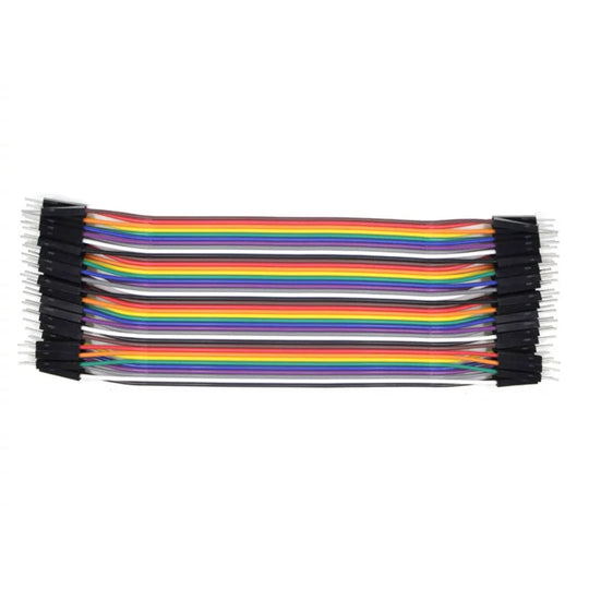 Dupont Jumper Kablo 40 Pin Erkek-Erkek 30 cm — 40'lu Set