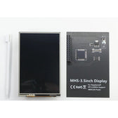 Raspberry Pi 5 3,5 inç TFT Dokunmatik LCD Ekran Kiti — ABS Kasa + Soğutucu