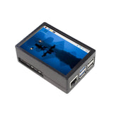 Raspberry Pi 5 3,5 inç TFT Dokunmatik LCD Ekran Kiti — ABS Kasa + Soğutucu