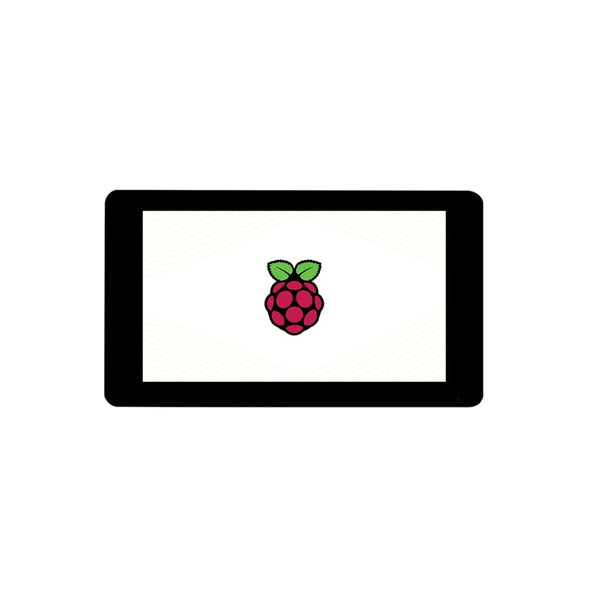 Raspberry Pi 5/4B 7 inç DSI Kapasitif Dokunmatik LCD — 1024×600