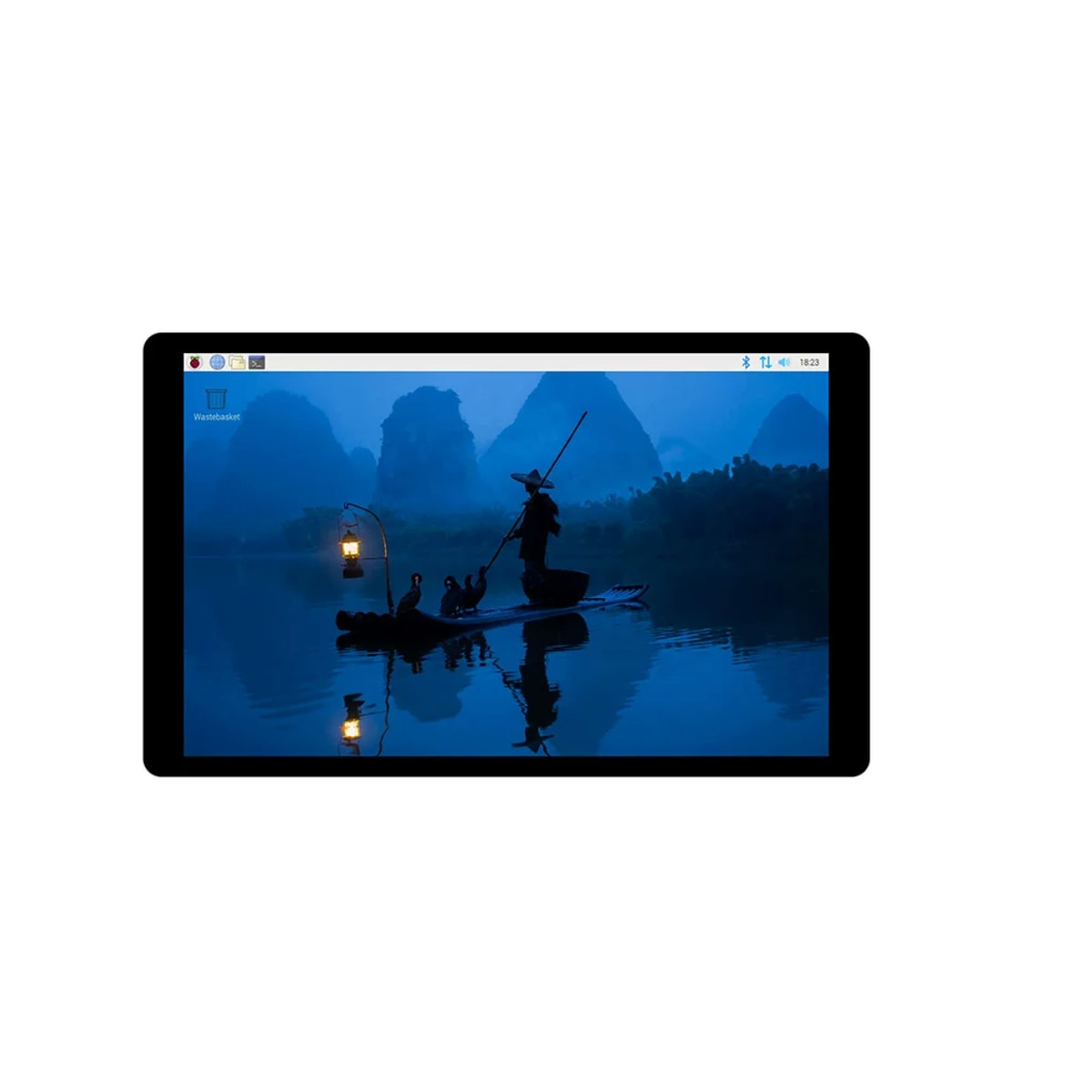 Raspberry Pi 5/4B 7 inç DSI Kapasitif Dokunmatik LCD — 800×480