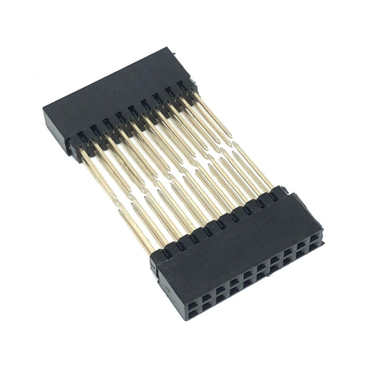 Raspberry Pi 3B/3B+/4B 2×10 GPIO Yüksek Soket ve Ribbon Adaptör
