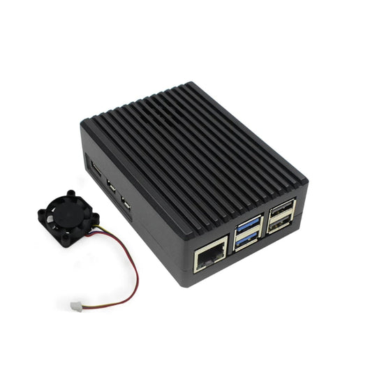 Raspberry Pi 5 Alüminyum Soğutma Kasası — Ayarlanabilir Fanlı