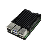 Raspberry Pi 5 Sabit Hızlı Çift Fanlı Alüminyum Soğutma Kasası